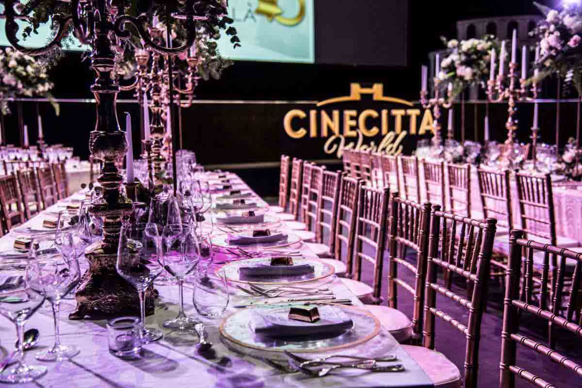 Organizza il tuo evento a Cinecittà World 24