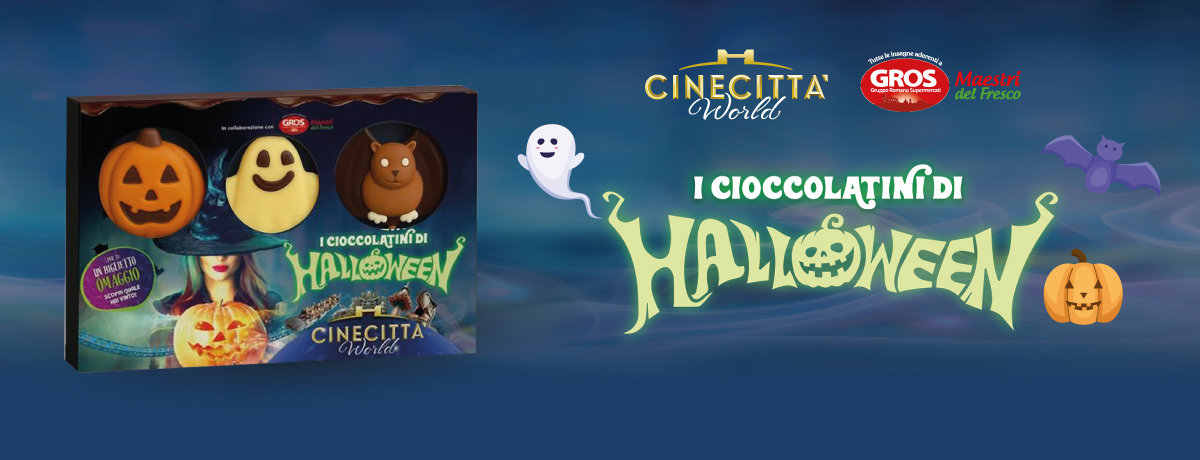 Cinecittà World e Gros - I Cioccolatini di Halloween 1