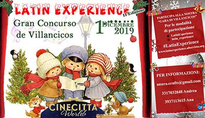 Biglietti Di Natale Maestra Valentina.Calendario Eventi Cinecitta World