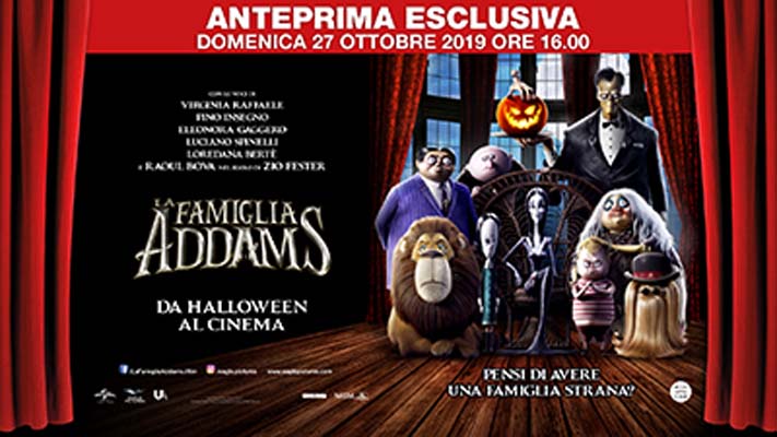 Anteprima Film La Famiglia Addams