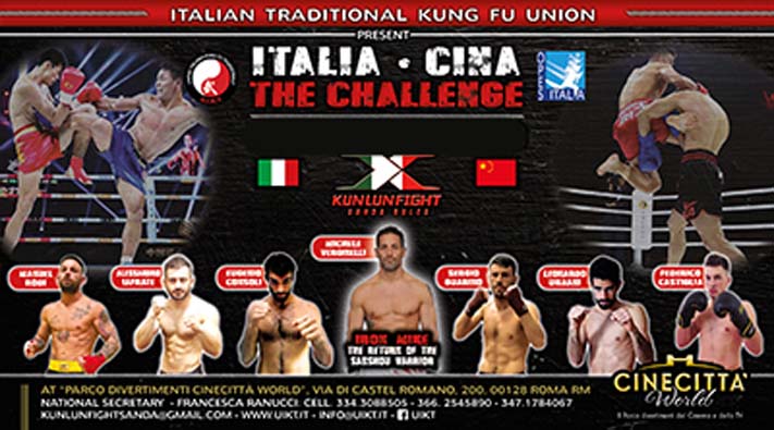 Kunlun Fight Sanda Rules - Italia vs Cina