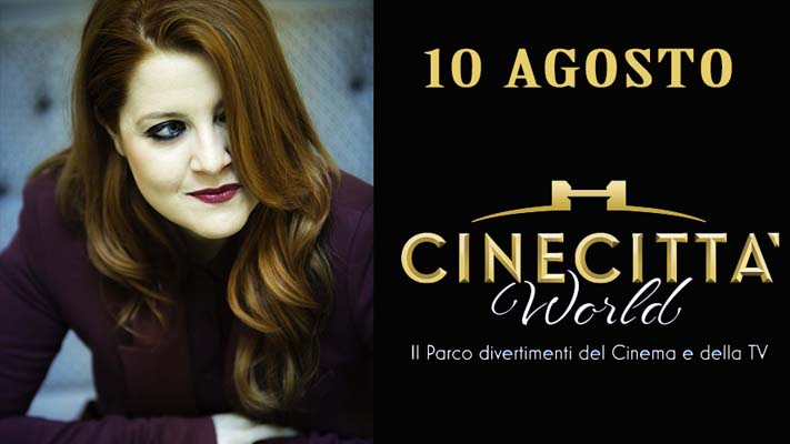 Noemi a Cinecittà World - Il Parco Set del suo nuovo videoclip