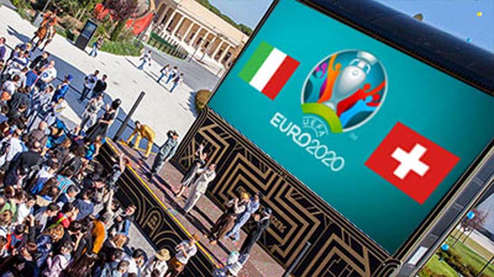 Europei di calcio - Italia Svizzera