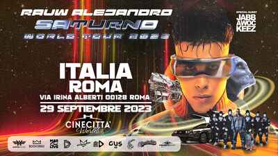 Concerto Rauw Alejandro a CInecittà World