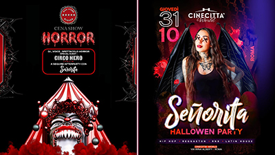 Dinner Show Horror e Party Señorita