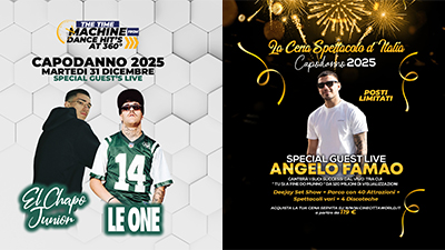 Capodanno 2025 - Time Machine Guest Star LE ONE \u0026 EL CHAPO JUNIOR