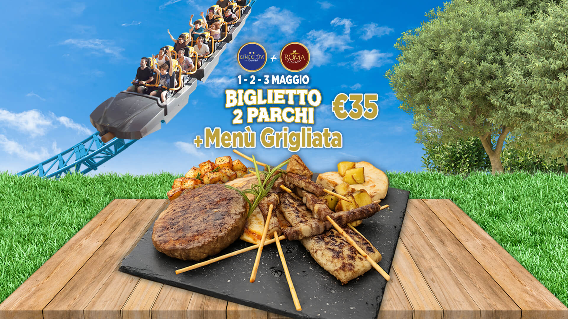 Grigliata a cinecittà world