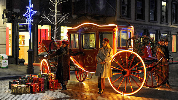 A Cinecittà World si gira il più bel film di Natale