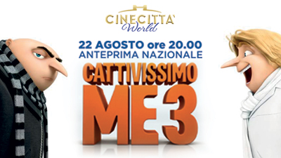 Cinecittà World Invasa da un Esercito di Minions