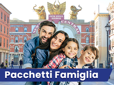 Offerte pacchetti famiglia Cinecittà World