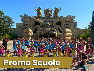 Promozione per le scuole a Cinecittà World